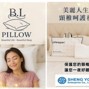 頸椎可護記憶枕｜人體工學護頸枕（台灣製）